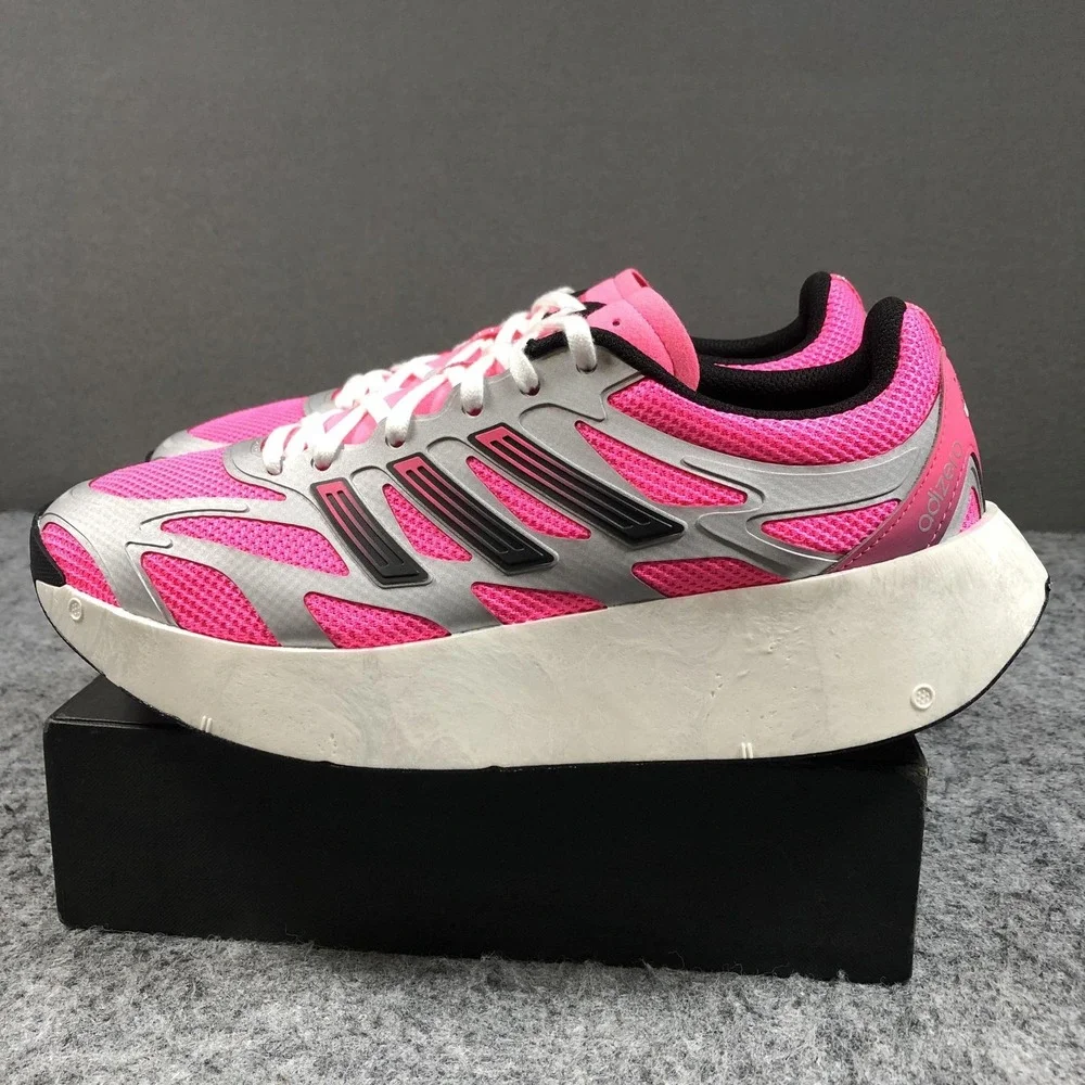 Adidas Adizero Aruku Shoes Womens 9.5 Lucid Pink Silver Running JP5568
